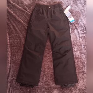 NWT Iceberg Outerwear Black Snow/Ski Pants Kids Size: M 7/8